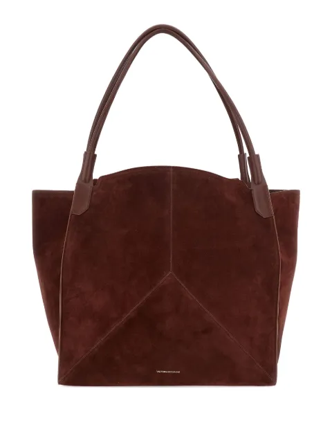Victoria Beckham suede tote bag Brown B325AAC006634A