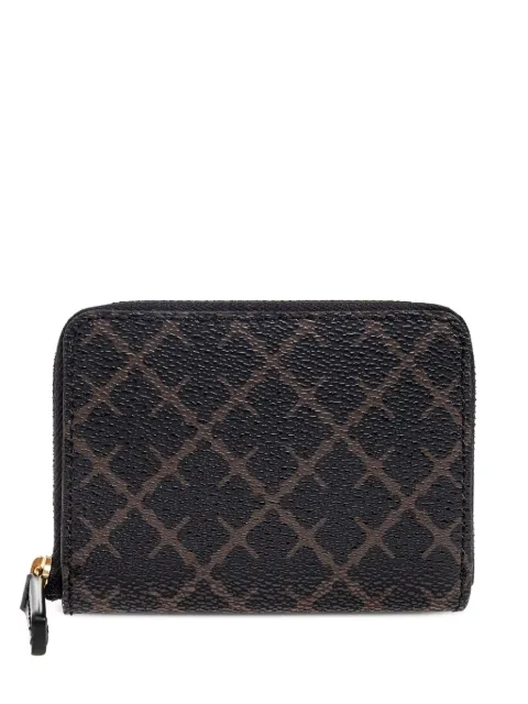 By Malene Birger patterned-canvas wallet Black 101734