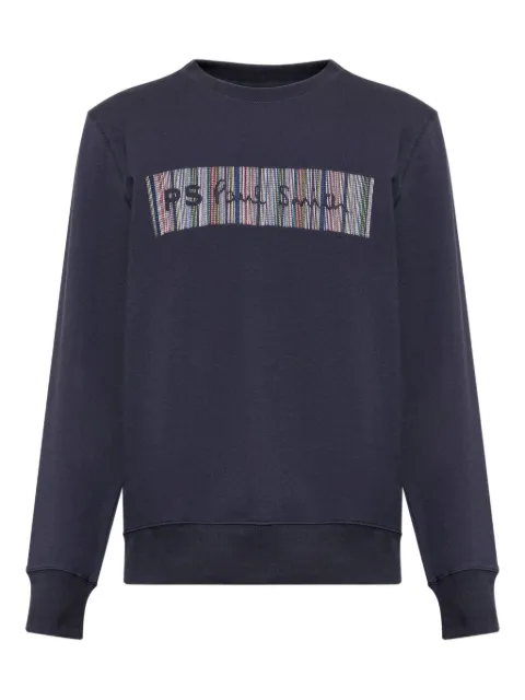 PS Paul Smith logo-print sweatshirt Blue M2R668UETP5160