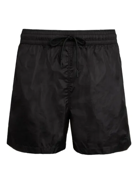 THE (Alphabet) drawstring swim shorts Black 01SHORTSNYLON