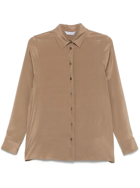 Max Mara Avion shirt Brown 2521116018600