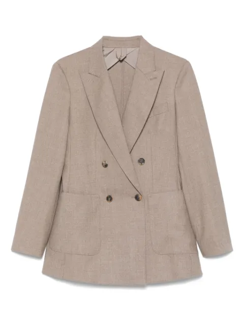 Max Mara double-breasted blazer Neutrals 2521046131600