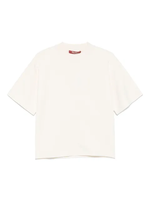 Max Mara mock-neck T-shirt Neutrals 2526366101600