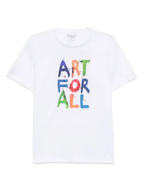 agnès b. x Gilbert & George jersey T-shirt White EAI1SFC0