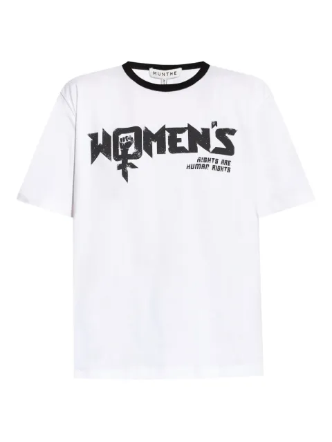 MUNTHE Filisha T-shirt White 251111525166