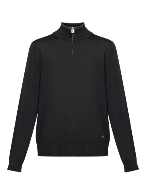 PS Paul Smith zip-up sweater Black M2R304ZT21861