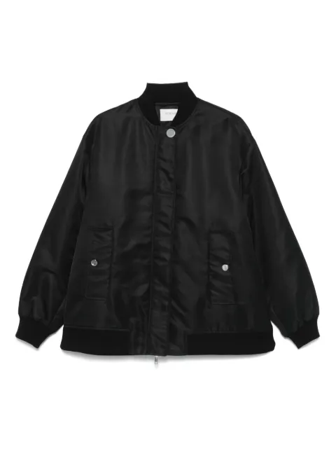 Sportmax button-up bomber jacket Black 2522026041600