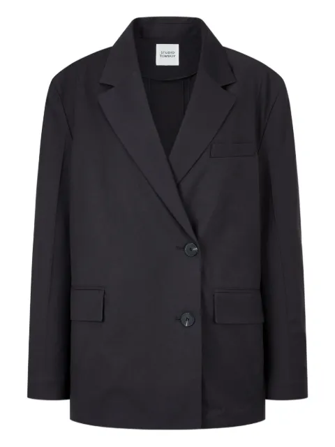 TOMBOY belted long-sleeve jacket Black 9105212561