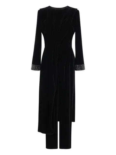 Giorgio Armani embellished jumpsuit Black 1WHVD01AT02Y9