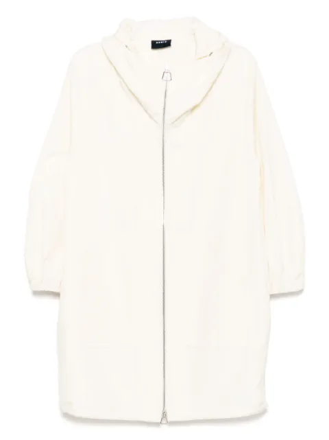 Akris silk taffeta parka Yellow 971100