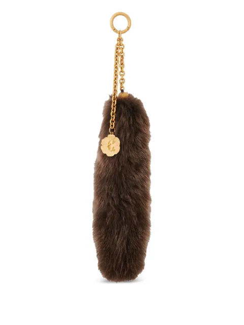Chloé Treasure Tails keyring Brown CH25WCC01LSC