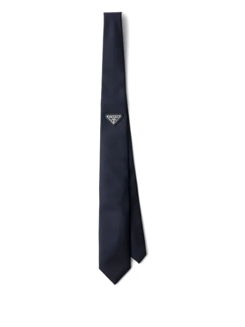 Prada Re-nylon tie Blue UCR77SWMO1WQ8