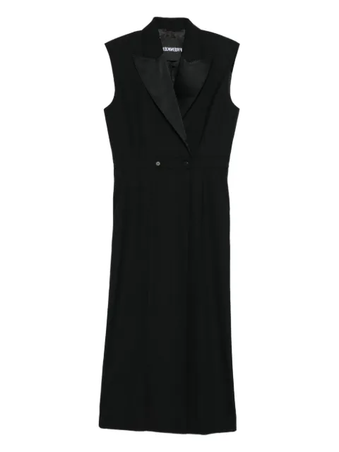 Frenken tux button lapel dress Black 254204900