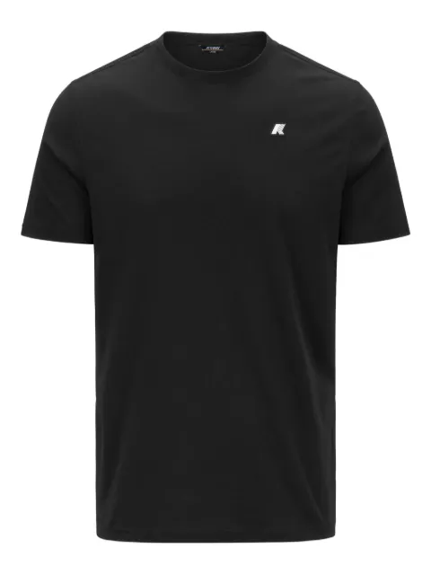 K-Way logo T-shirt Black K7125UWUSY