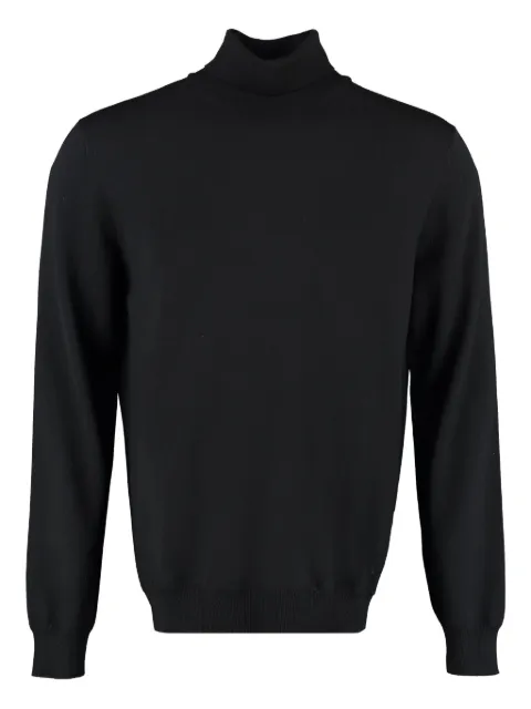THE (Alphabet) turtleneck wool sweater Black TCDVU2101RMERICASH