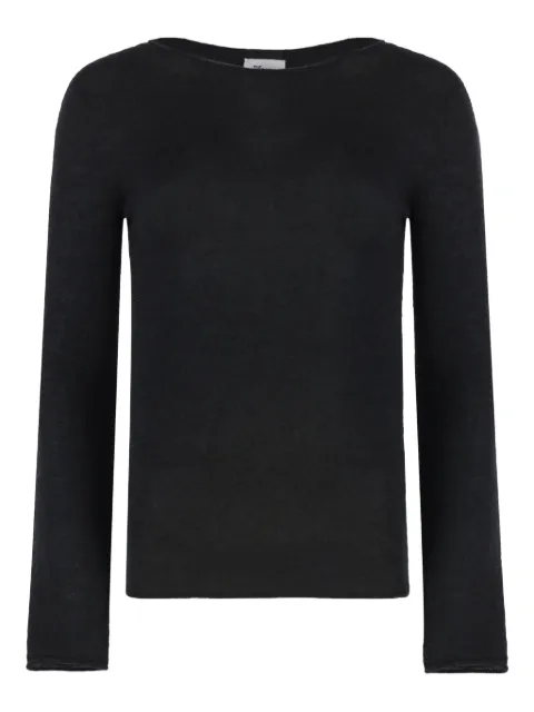 THE (Alphabet) long-sleeves top Black K10812Q4P080Q