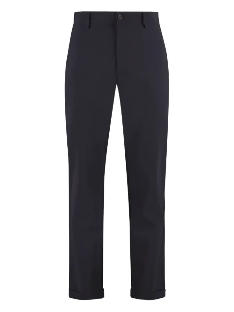THE (Alphabet) THE (Pants) tailored trousers Black ABP006