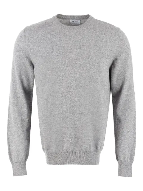 THE (Alphabet) cashmere crew-neck sweater Grey TCGRU0136RCASHMERE