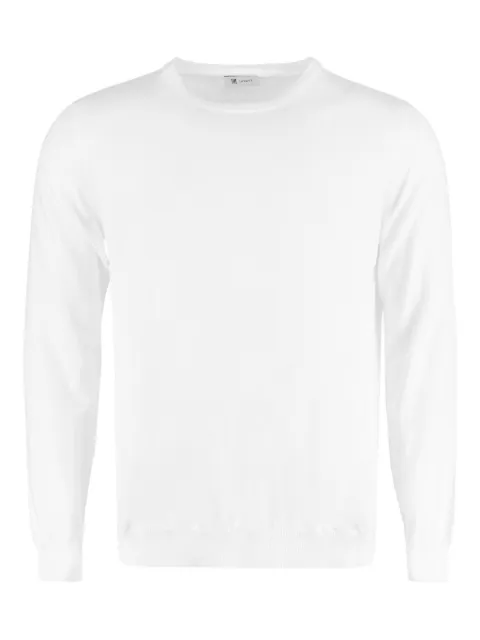 THE (Alphabet) crew-neck cotton jumper White TCGRU5140GIZA