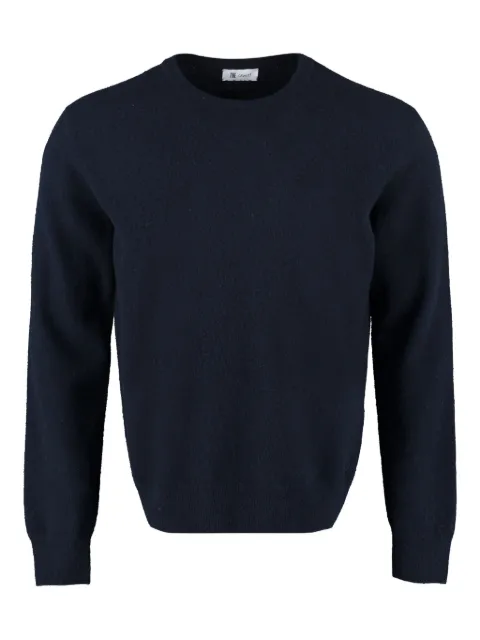 THE (Alphabet) THE (Knit) jumper Blue TCGRU3001AGRLAMBCASH