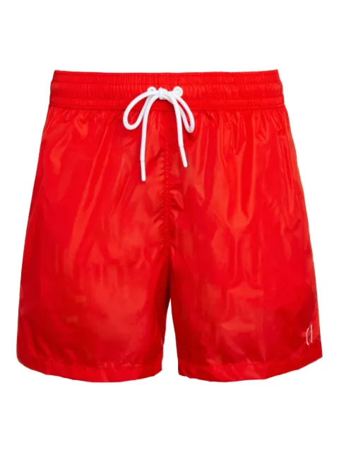 THE (Alphabet) drawstring shorts Red 01SHORTSNYLON