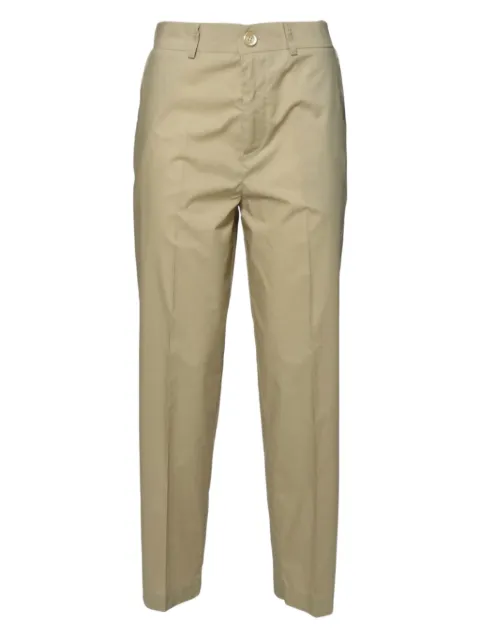 SOLOTRE tapered trousers Neutrals M1D0149DU07S