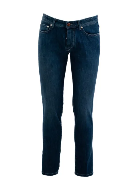 Barba Five cotton-blend jeans Blue FIVE