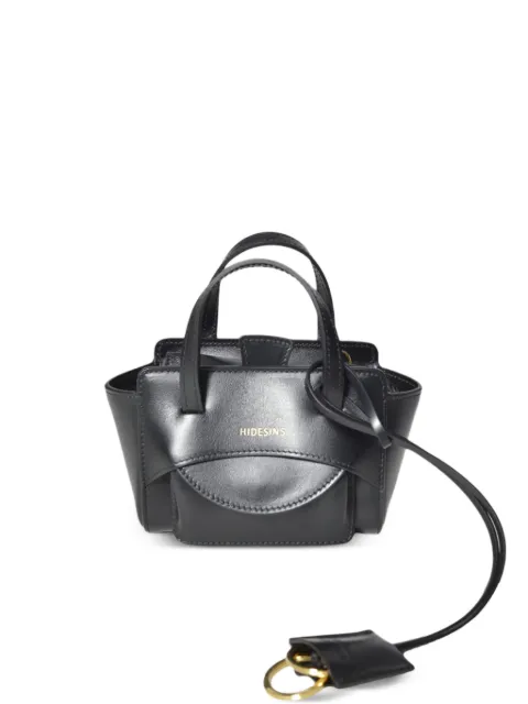 HIDESINS XS Flap leather mini bag Black FL25140000