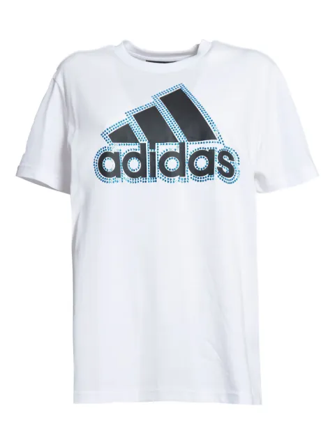 Caban Romantic x Caban Romantic logo-print T-shirt White CBTSHIRT1BIANCOSWAZZURRO