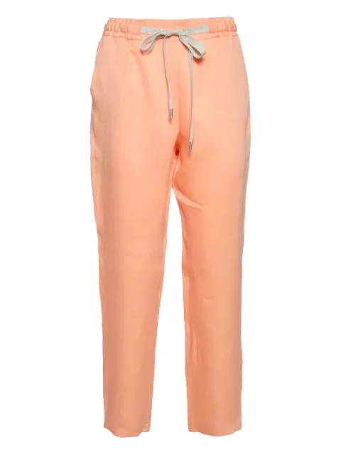 Barba drawstring-waist trousers Orange 81250004942110U0001