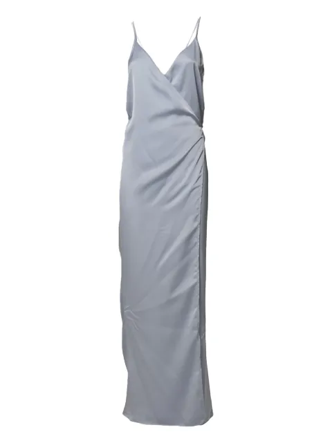 Nineminutes draped slip dress Grey 25SSNAB0020