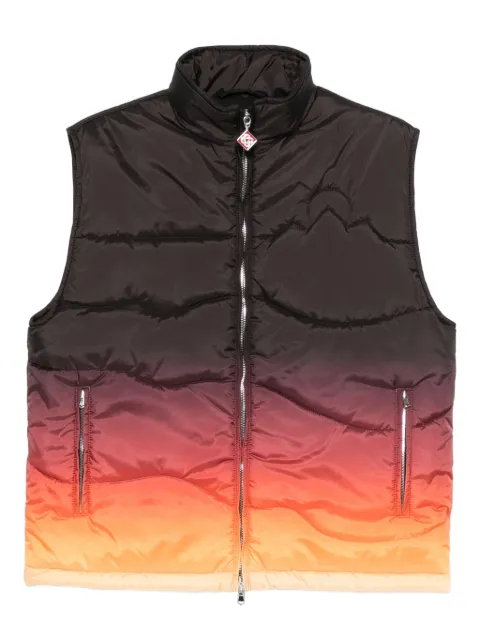 Casablanca zip-up ski gilet Black WAW25OT19601EXSKI