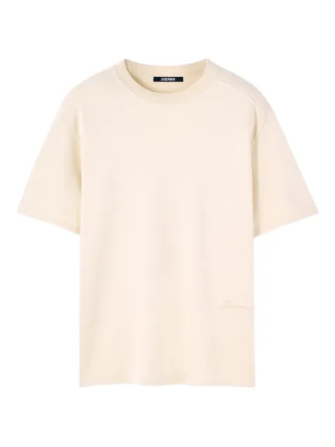 Jacquemus The Fino short-sleeve T-shirt Neutrals TSM00563AJ00228