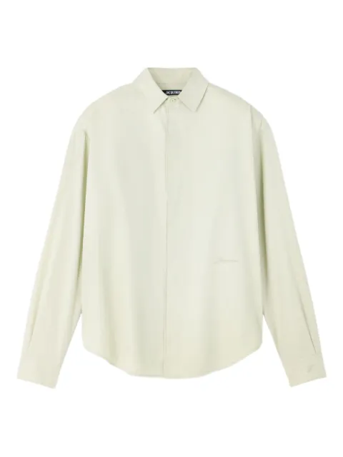 Jacquemus The Simon cotton shirt Green SHM00541AW00539