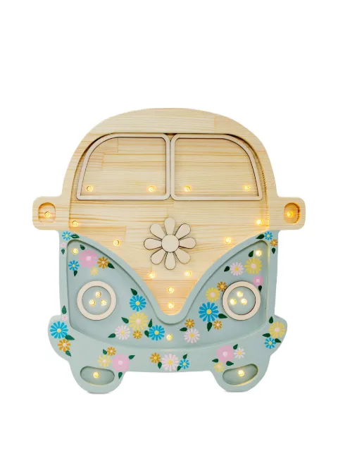 Little Lights flower-embellished van night light Neutrals LL031376