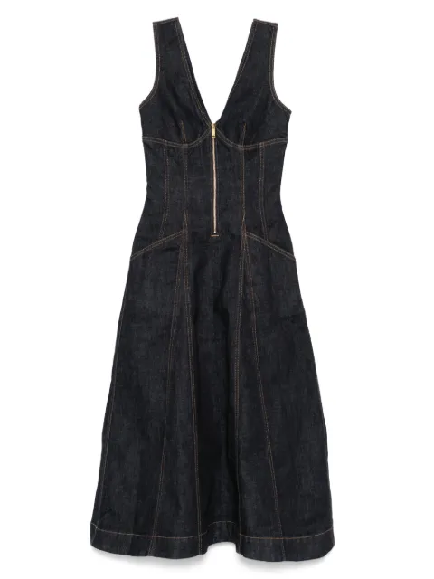 Self-Portrait denim dress Blue PF25801MBL