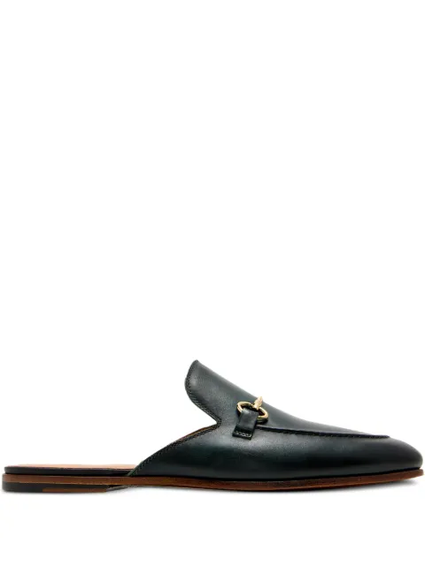 Magnanni leather mules Green 24653