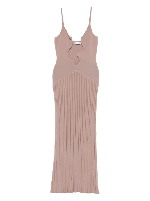 Christopher Esber Salacia Wire Sunray dress Brown 23043198