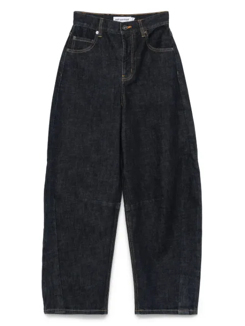 Self-Portrait high-waisted jeans Blue PF25827PBL