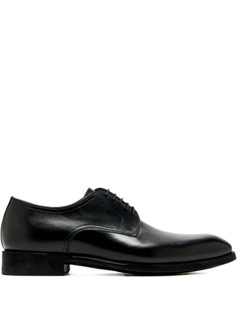 Magnanni leather derby shoes Black 25374