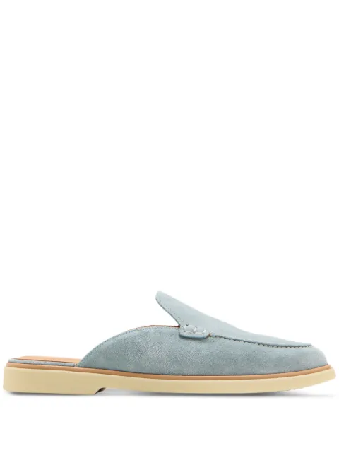 Magnanni suede mules Blue 26203