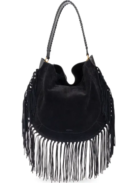 ISABEL MARANT fringed shoulder bag Black PP0200FCC3C14M