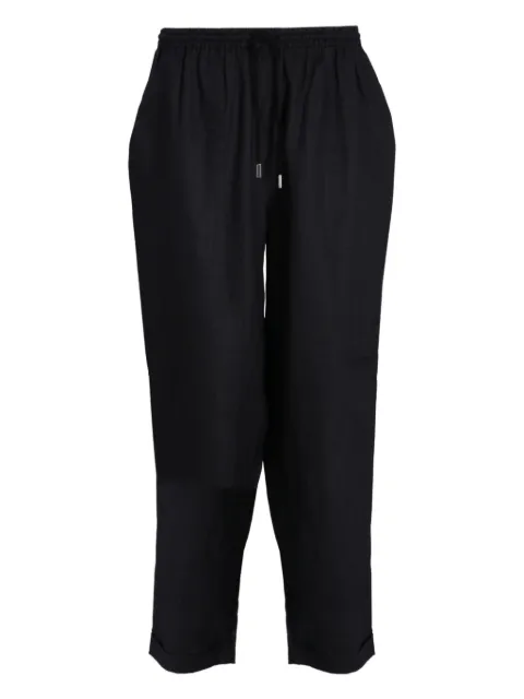 BOSS elasticated drawstring trousers Black 50537916