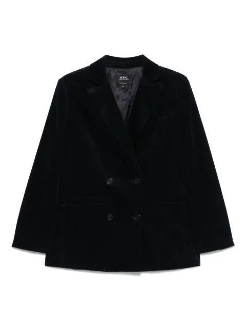 A.P.C. Lucy blazer Blue COHBBF03212