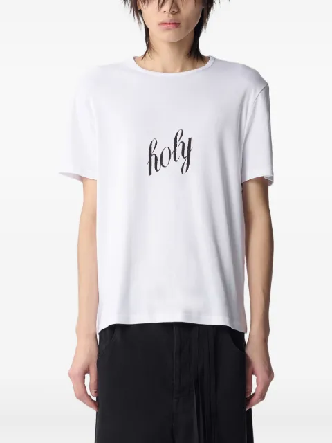 Ann Demeulemeester Baptist printed T-shirt White B0012394FA045