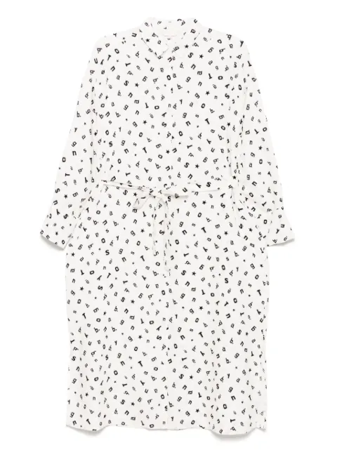 To b. by agnès b. graphic-print dress White 5924WV35