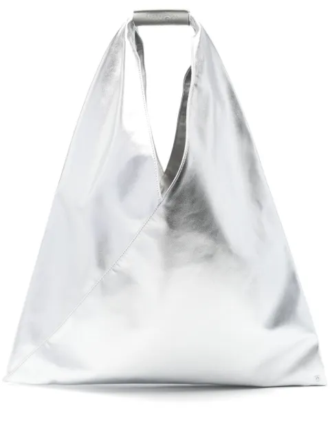 MM6 Maison Margiela medium Japanese shoulder bag Silver S54WD0039P8496
