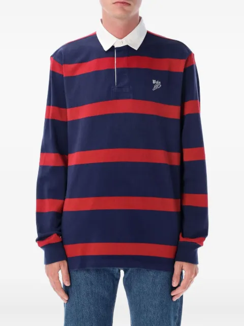 Polo Ralph Lauren rugby-stripe polo shirt Blue 710972673001