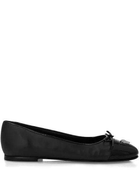Philipp Plein Skull ballet flats Black UAESWSB0285PLE005N