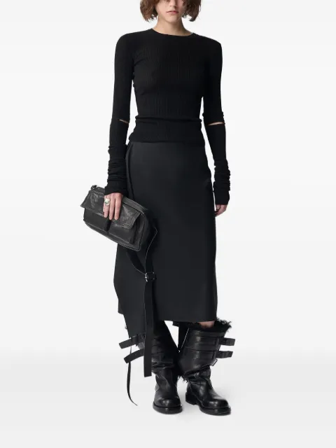 Ann Demeulemeester Lyell top Black B0012283KN043